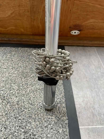 Photo of free Extendable Shower Rail with Hooks (Mitcham's Corner CB4) #2