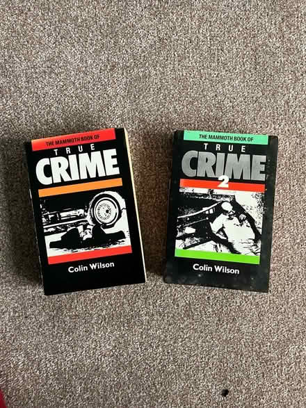 Photo of free 2 true crime books M/head River Area. (Maidenhead SL6) #1