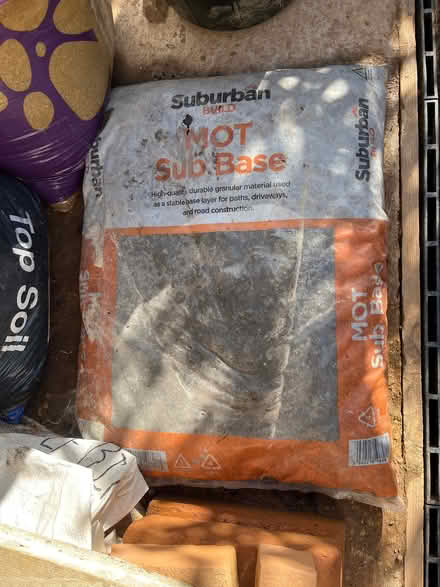 Photo of free 1 bag MOT Type 1 sub base (Gallows Bridge EX1) #1
