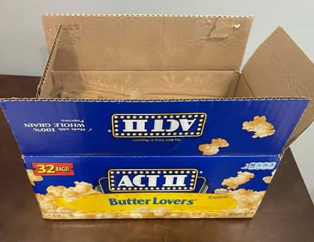 Photo of free ACT II Butter Lover Popcorn 27 bags (Winder, GA) #4