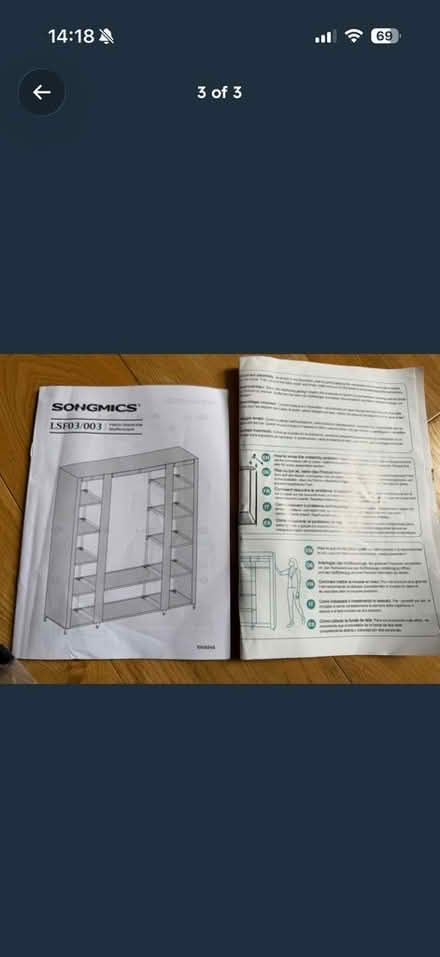 Photo of free Wardrobe / clothing storage with hanging and shelves (Streatham Park SW16) #3
