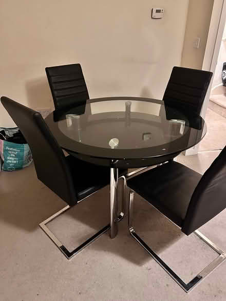 Photo of free Glass table no chairs (bulwell NG6) #1