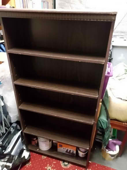 Photo of free 5 shelf bookcase/storage (ST2 Stoke) #1