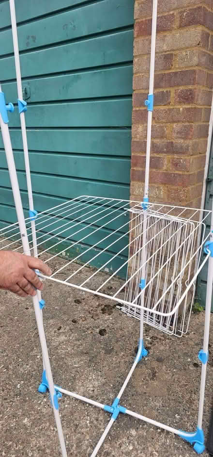 Photo of free Foldable clothes drying rack (Bromley Common BR2) #2