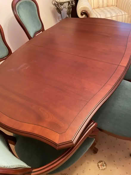 Photo of free Table and 6 chairs (Cadoxton-juxta-Neath SA10) #3