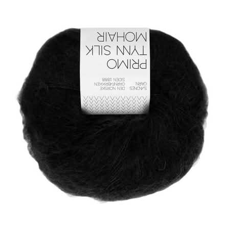 Photo of Black Silk Mohair Yarn (IP4) #3