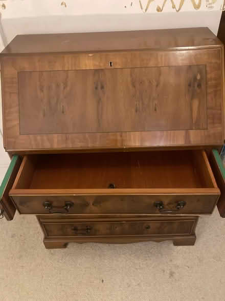 Photo of free Walnut style bureau (Stoke newington N16) #4