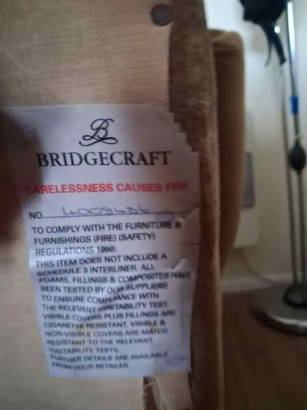 Photo of free 3 seater sofa (Ashford TW15) #2