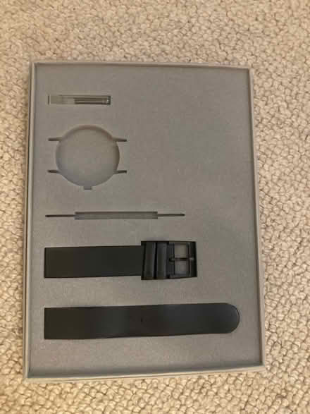 Photo of free Leather black watch straps (Stoke newington N16) #1