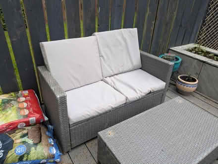 Photo of free Garden sofa, table and chairs set (Mosspark, Glasgow G52) #2