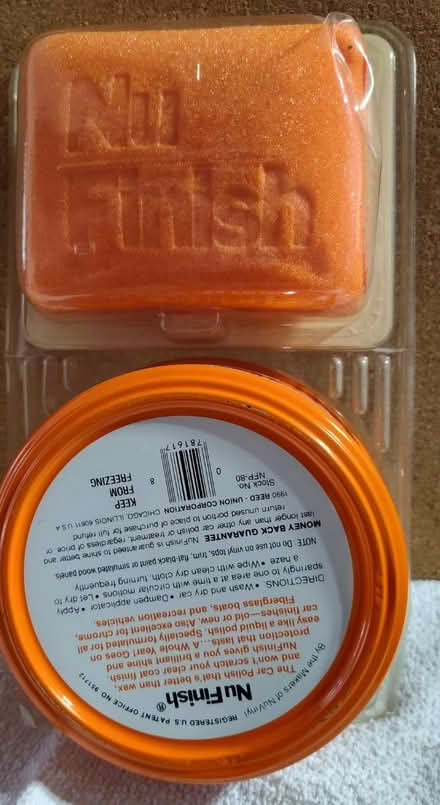 Photo of free NuFinish Car Wax - new / sealed (Saugus) #2
