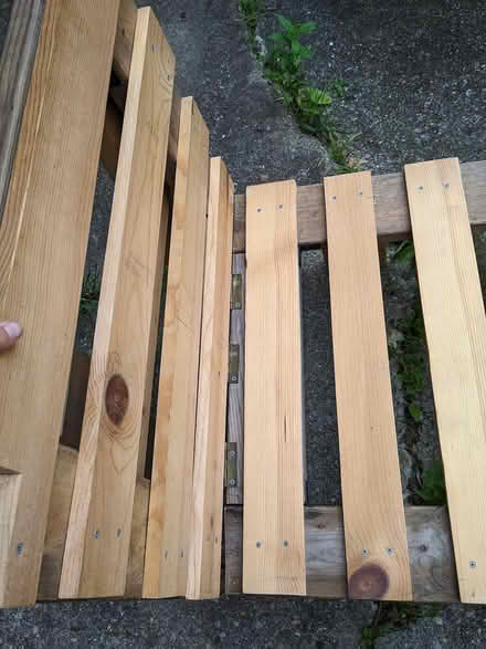 Photo of free Custom wood bedframe (for car, etc) (Ann Arbor Northwest Side) #3