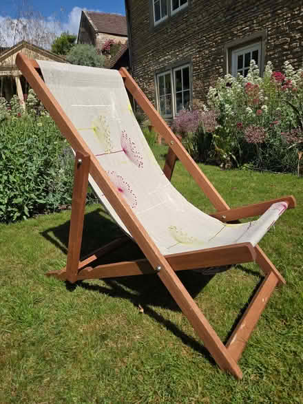 Photo of free wooden deckchair (Freshford BA2) #1
