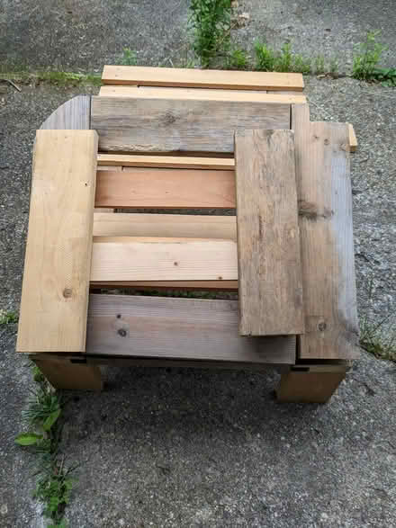Photo of free Custom wood bedframe (for car, etc) (Ann Arbor Northwest Side) #4