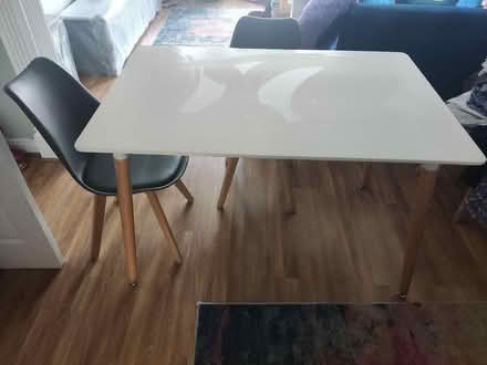 Photo of free dining table and four chairs (Walkden M28) #1