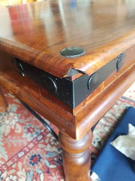 Photo of free Large Wooden Coffee Table (BA1) #4