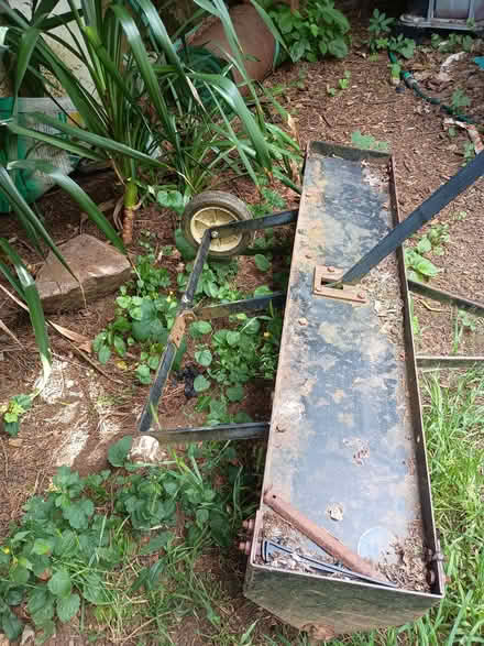 Photo of free Spike Aerator, broken wheel, for ride on mower (Billing Road East area NN3) #3