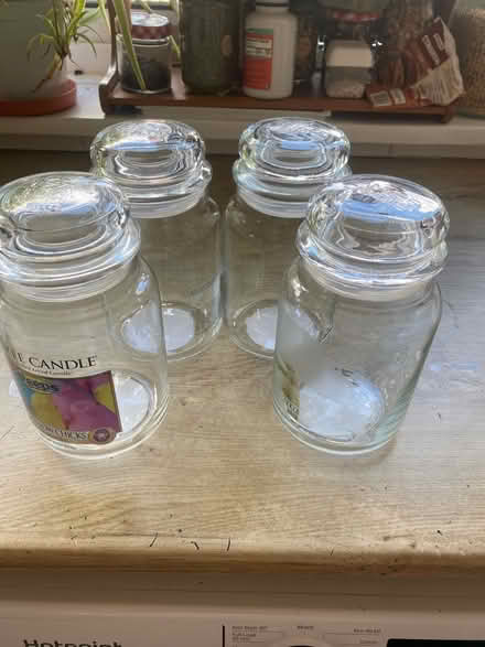 Photo of free Glass yankee jars (Bletchley MK3) #1