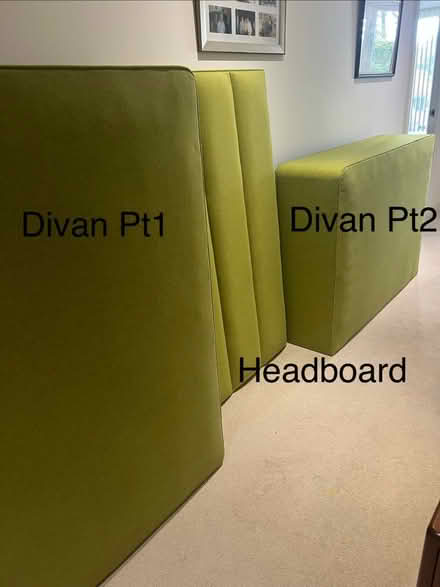 Photo of free Double Divan Bed & Mattress (Carlyon Bay) #1