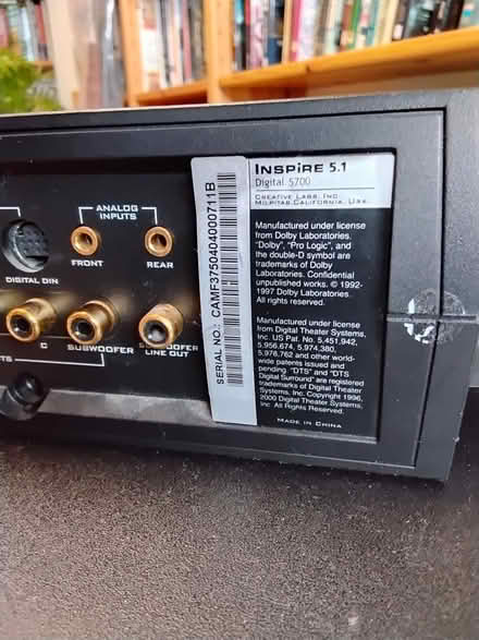 Photo of free Surround Sound System (Market Deeping CP PE6) #3