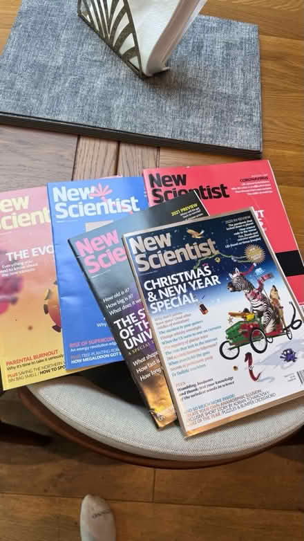 Photo of free New scientist magazine's (CR2) #1