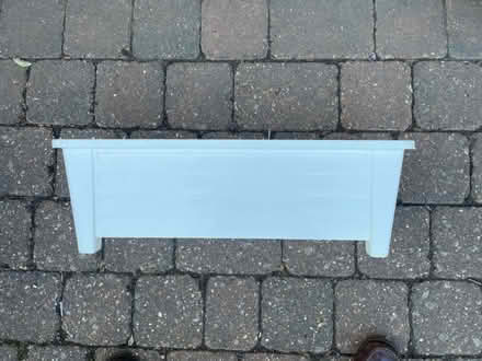 Photo of free White rectangular plastic planter (Crabtree Lane) #1
