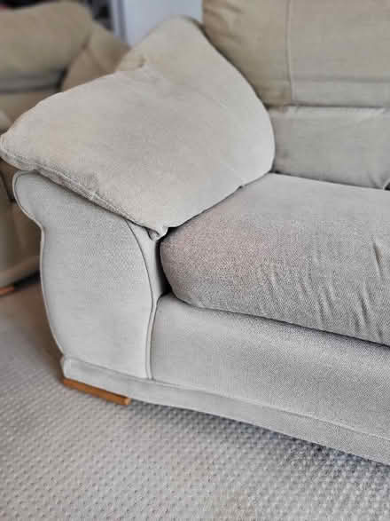 Photo of free Cream sofa and chair (Matlock DE4) #4