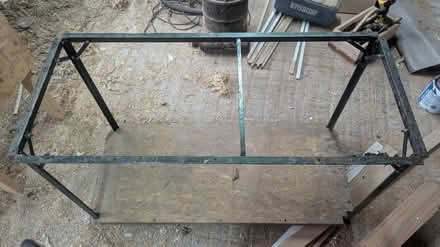 Photo of free Metal workbench frame (Bampton) #1