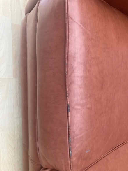 Photo of free Jazz club 2 seater leather sofa (Stoke newington N16) #4