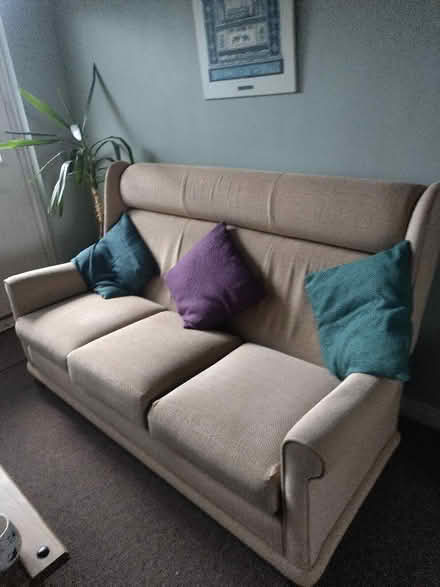 Photo of free sofa + armchair (Gainsborough DN21) #3