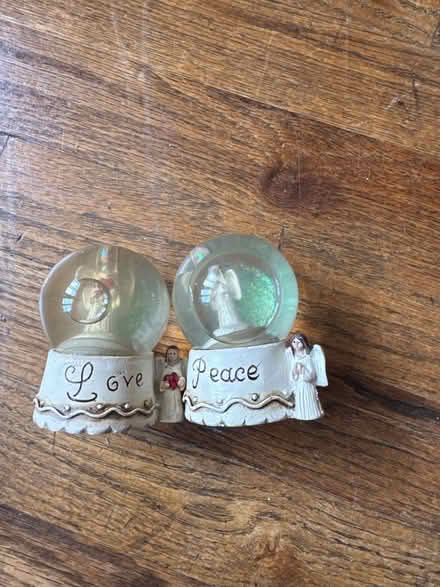 Photo of free Love & Peace Mini Snow Globes (Clason Point Bronx NY) #1