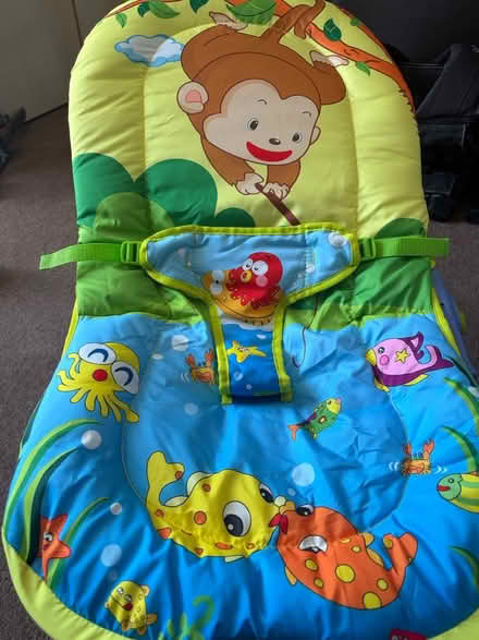 Photo of free Monkey fishing baby bouncer (Woolwich SE18) #1