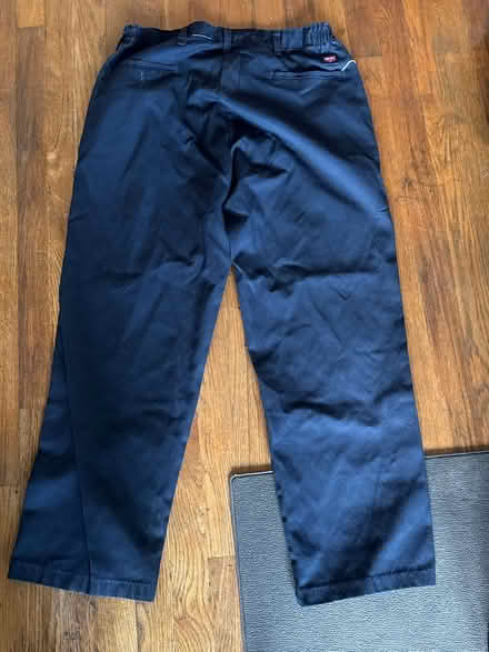 Photo of free 4 Pairs of Blue Work Pants (Clason Point Bronx NY) #2