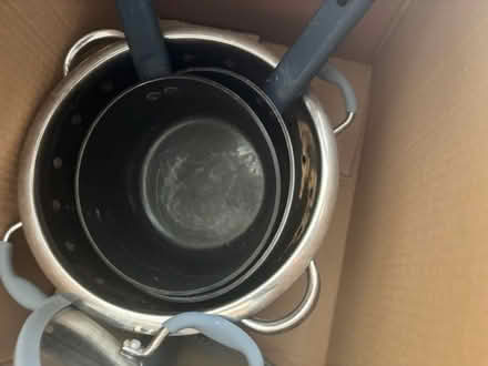 Photo of free Saucepans & coffee machine (Chatham) #3