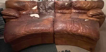 Photo of free Large Semicircular Sofa (Welwyn Garden City AL7) #1