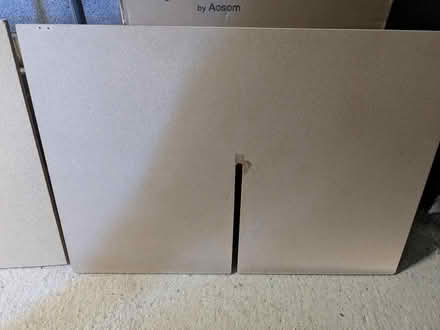Photo of free Glass top, cross-base table (Poundbury DT1) #4
