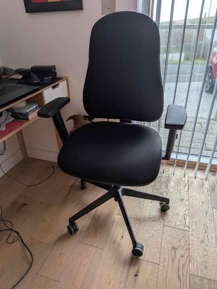 Photo of free Black Office Chair (Ovingdean BN2) #1