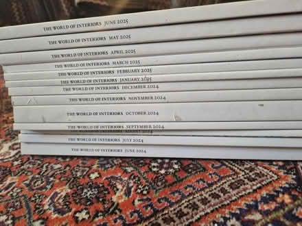 Photo of free World of Interiors Magazines (Loanhead, EH20) #2