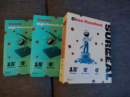 Photo of free 3 unopened boxes of Surreal cereal (PA2) #1