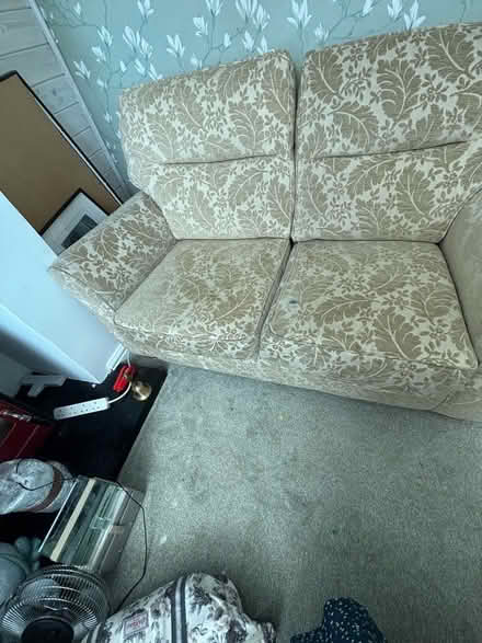 Photo of free 2 seater sofa (Hoo St Werburgh ME3) #1