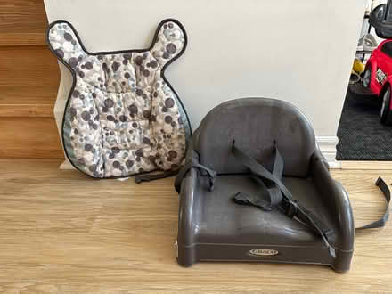 Photo of free booster chair and highchair cushion (Finch and Warden) #1