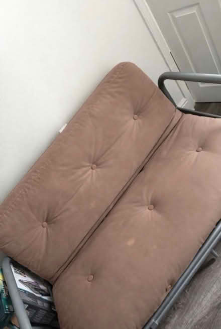 Photo of free Brown Argos Mexico sofa bed/futon (L13) #1