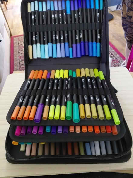Photo of free Case of double ended pens (Rowner PO13) #1