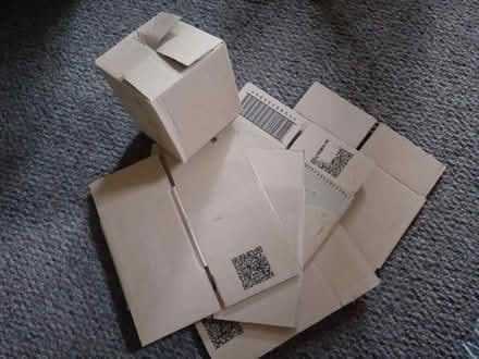 Photo of free Small cardboard boxes (Belper) #1