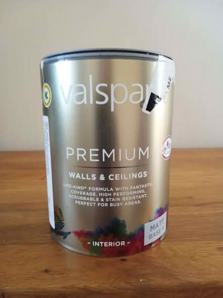Photo of free One litre of premium paint (Elvaston Meadows DE72) #1