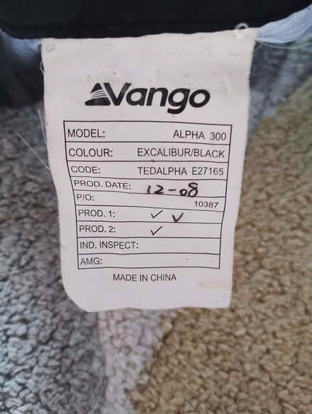Photo of free Tent flysheet? (Crowthorne RG45) #2