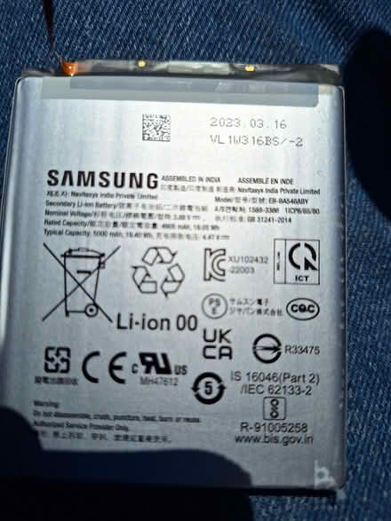 Photo of free Samsung Galaxy battery for A54 (Moreton CH46) #1