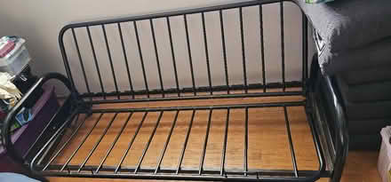 Photo of free Full Futon Frame - slight damage (Stanley Park Kitchener) #1