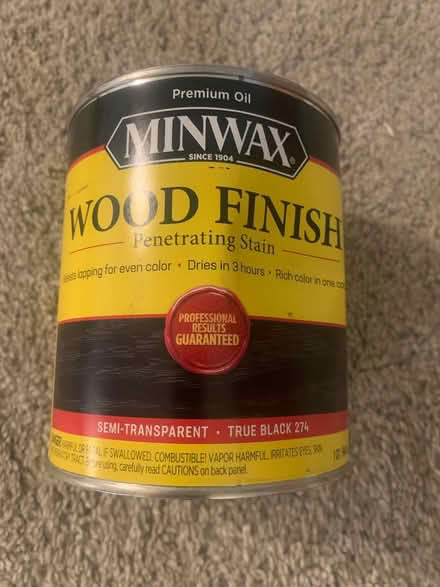 Photo of free Wood stain true black (Montgomery Village, MD) #1
