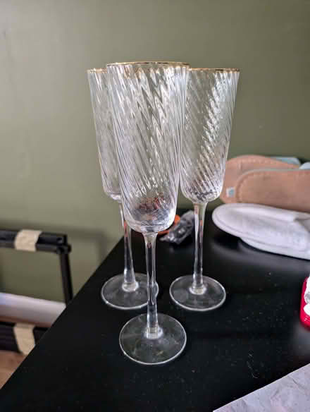 Photo of free Champagne flutes (Grange Park SN5) #1
